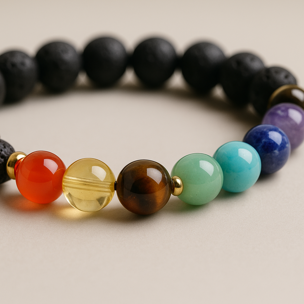 ✨ Eleva tu energía con CRISTAL-ALIGN™ y vive en armonía con la Pulsera 7 Chakras OFERTA 2X1 🔮