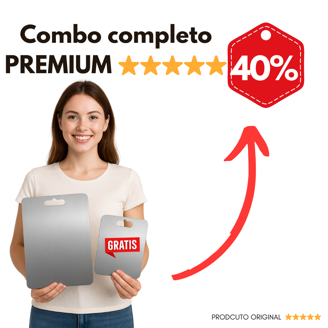 Oferta tabla acero